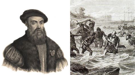 Magellan's Death as Described by Antonio Pigafetta