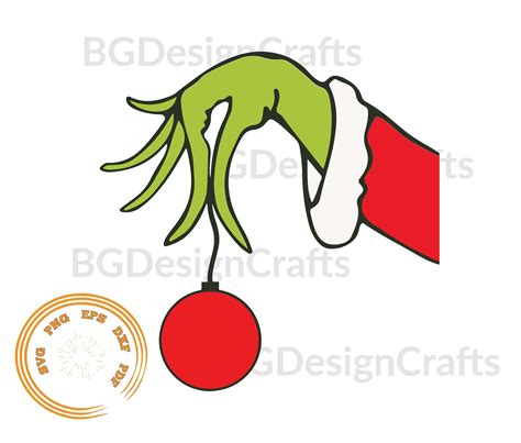 Grinch Svg Grinch Hand Svg The Grinch Hand Svg Christmas Etsy | Images and Photos finder