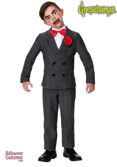 Goosebumps Slappy Costume for Boys | Slappy costume, Kid horror ...