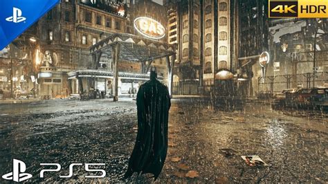 (PS5) BATMAN ARKHAM KNIGHT - Free Roam Gameplay | Ultra High Graphics ...