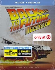 Back to the Future: 30th Anniversary Trilogy Blu-ray (Target Exclusive SteelBook)
