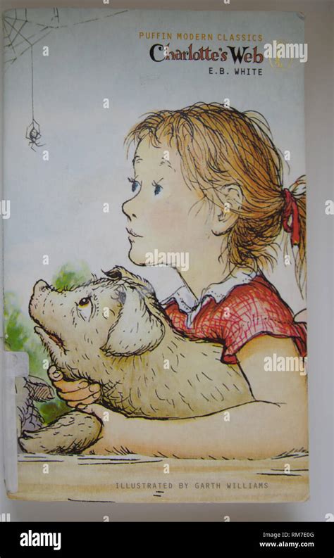 Still life of Charlotte's web book cover, english edition Stock Photo - Alamy