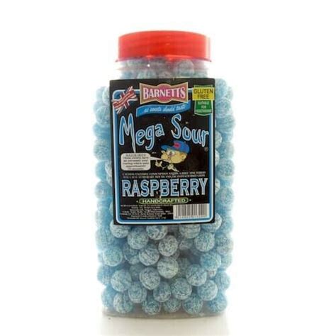 BARNETT'S MEGA SOUR RASPBERRY - 500g | eBay