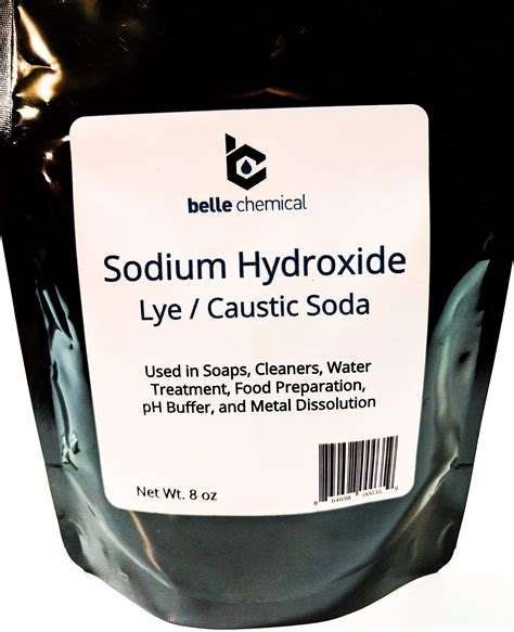 Buy Sodium Hydroxide - Pure - Food Grade (Caustic Soda, Lye) (8 Ounce) Online at desertcartUAE