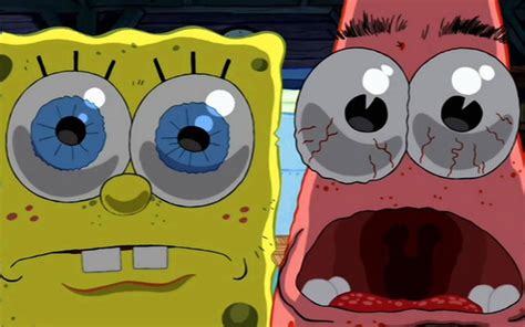 Spongebob And Patrick Shocked Face