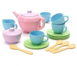 100% Recycled Plastic Children's Tea Set | Kids tea set, Childrens tea sets, Tea set