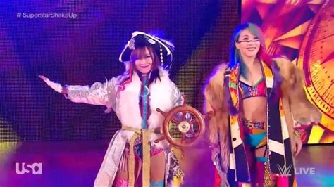 Paige introduces Kairi Sane-Asuka Tag Team - ITN WWE