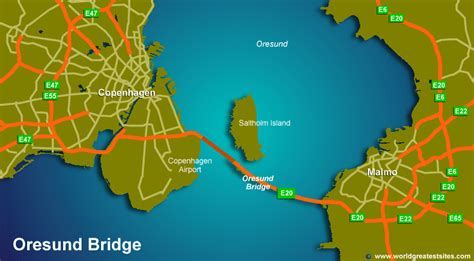 Le pont-tunnel de l'Öresund