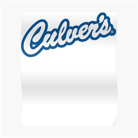 "Culver's Logo" Poster for Sale by PorshaLloyd | Redbubble