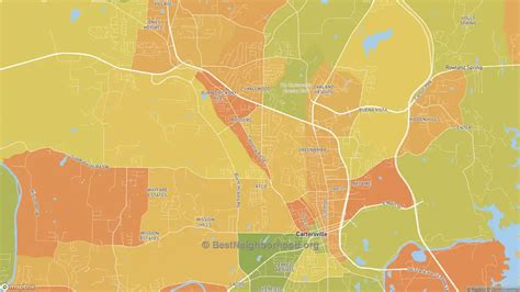 The Best Neighborhoods in Cartersville, GA by Home Value ...