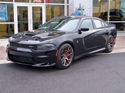 2016 DODGE CHARGER SRT HELLCAT IN STOCK!! BRASS MONKEY WHEELS PITCH BLACK