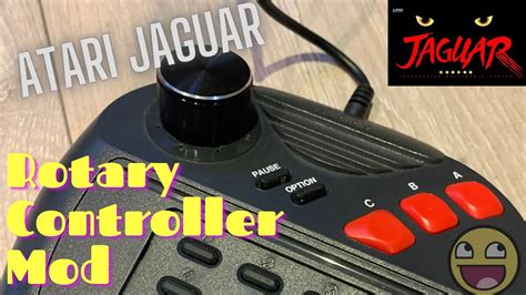 Atari Jaguar Rotary Controller Mod For Tempest 2000 - YouTube