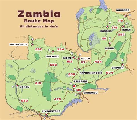 Zambia Road Map