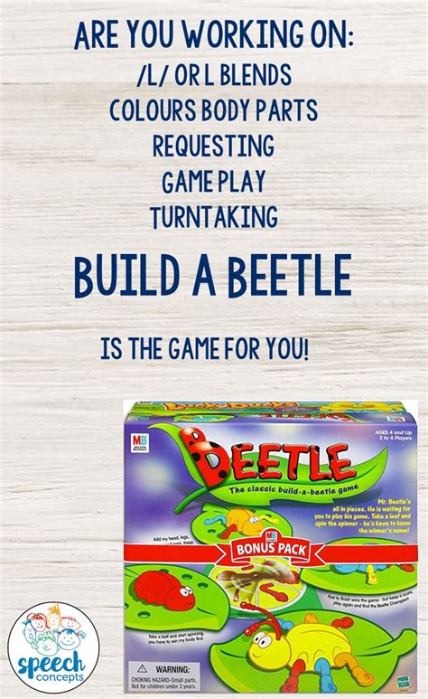 Build a Beetle - Speech Concepts