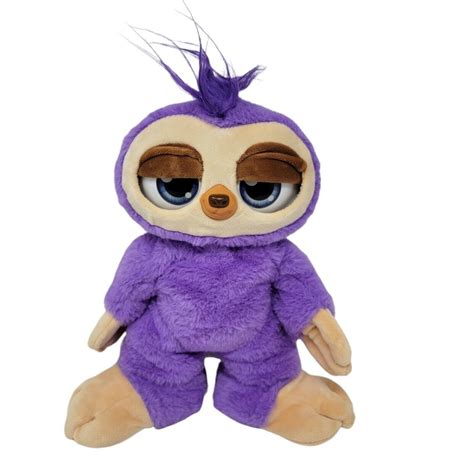 Zuru Pets Alive Fifi The Sloth Purple 10" Dancing Electronic Plush Toy