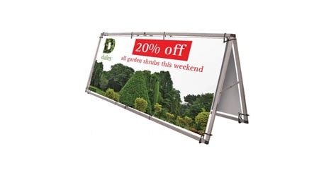 Outdoor Banner Stands | External Banners | GH Display