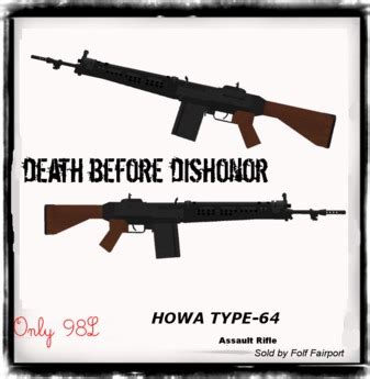 Second Life Marketplace - Howa Type-64 Assault Rifle