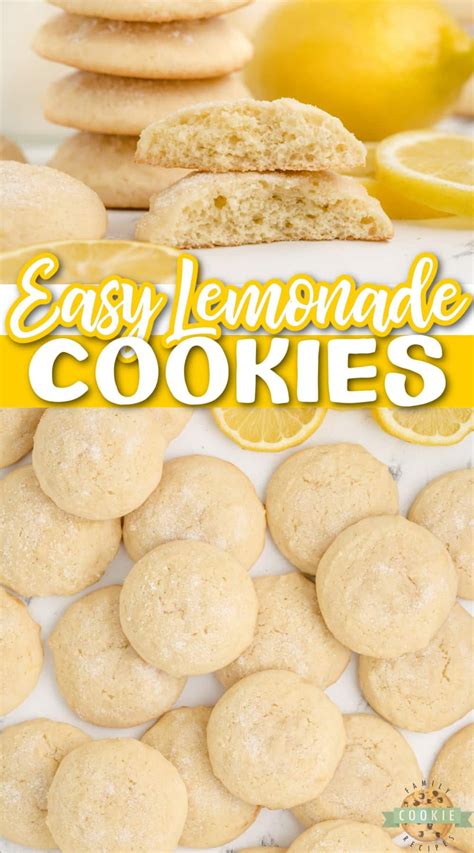 EASY LEMONADE COOKIES | Recipe | Lemon cookies recipes, Lemonades cookies recipe, Drop cookie ...