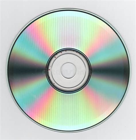 CD Rainbow Compact Disc stock image. Image of audio, black - 32769