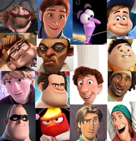 ¿Tienen las protagonistas de Disney y Pixar la misma cara?