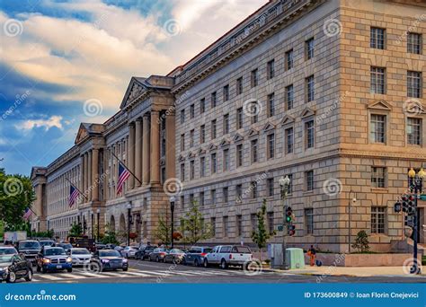 Herbert C.Hoover Federal Building, Washington DC, USA Editorial Stock Image - Image of ...