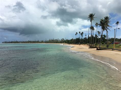 Lunch with a Beach View in Luquillo, Puerto Rico