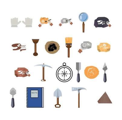 Archaeology Tools Vector Art, Icons, and Graphics for Free Download