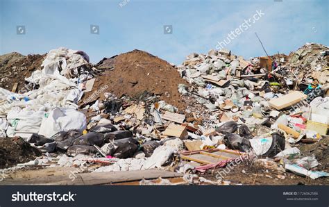 Pollution Concept Garbage Pile Trash Dump Stock Photo 1726062586 | Shutterstock