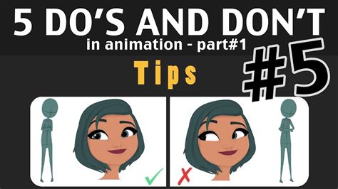 Animation Tips 05 - 5 DO'S and DON'T in Animation - Part 1 - YouTube