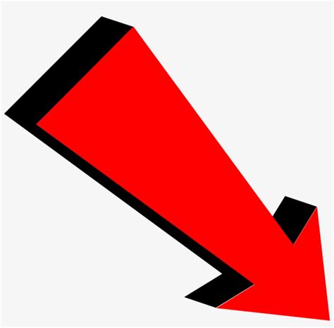 Free Stock Photo Illustration - Red Arrow For Clickbait - 958x896 PNG Download - PNGkit