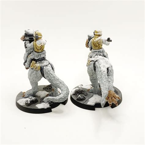 Commission Painted Hoth Themed Tauntauns : Star Wars Legion | Etsy