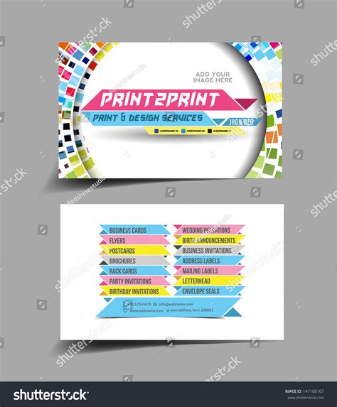 7,125 Printing Press Business Cards Images, Stock Photos & Vectors ...