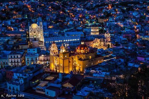 Guanajuato at Night | Guanajuato, Night, City