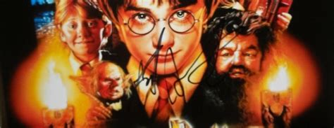 DANIEL RADCLIFFE SIGNED 11x18 MOVIE POSTER HARRY POTTER and the ...