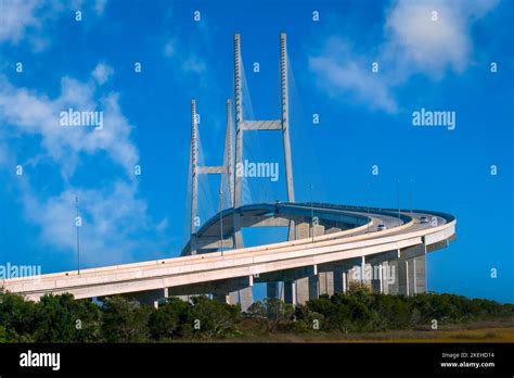 Sidney Lanier Bridge in Georgia USA Stock Photo - Alamy