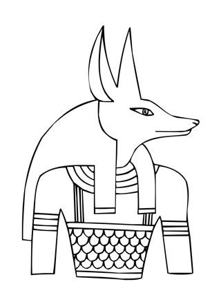 Ancient Egyptian Gods - Anubis | Ancient egyptian gods, Ancient egyptian art, Egyptian painting