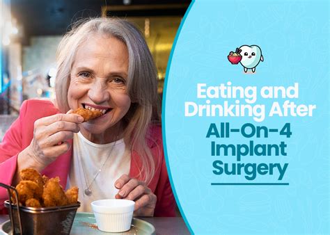 What to eat and drink after All-on-4 surgery