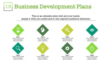 Template For Business Development Plan