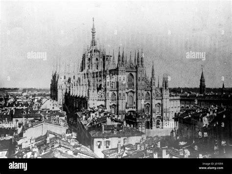 milan 1880 Stock Photo: 146892456 - Alamy