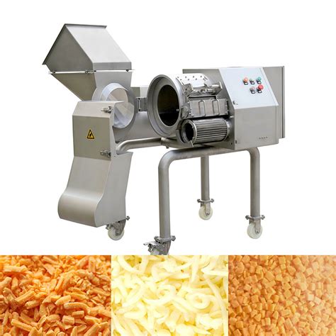 Industrial Cheese Shredder Machine - Food Machines Manufacturer Cum Turn-key Project Planner ...