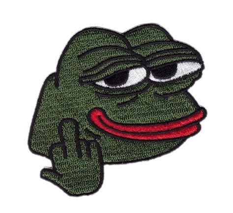 Pepe Fuck You Mittelfinger Meme Frosch Aufnäher - Etsy.de