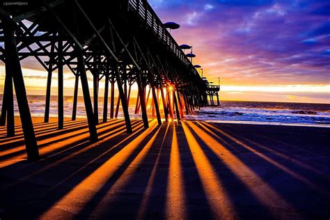 Sunrise under the pier in Garden City Beach, SC. 11/22/20 : r/MyrtleBeach