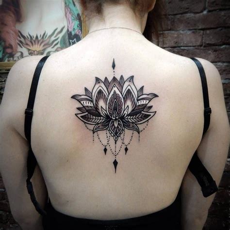 Mandala Tattoo Lotus Flower