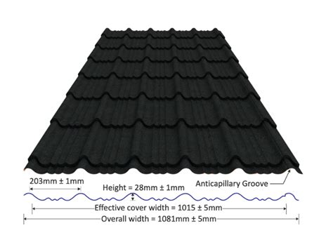 Versatile 28G Charcoal Textured Roofing Sheet