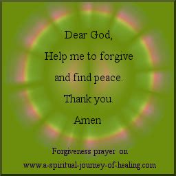 Spiritual Forgiveness Quotes and How To Forgive Someone