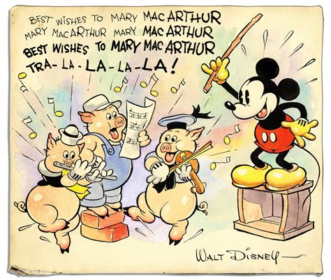 Sell a Floyd Gottfredson Mickey Mouse Watercolor On Board Painting Art