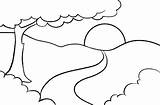 Sunrise Coloring Page At GetColoringscom  Free Printable Colorings sketch template