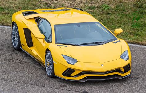 Wallpaper Lamborghini, Yellow, Aventador, s images for desktop, section lamborghini - download