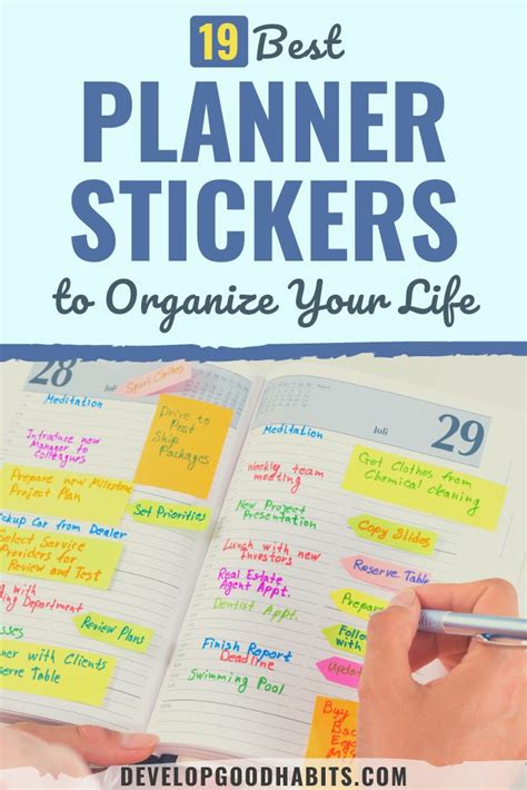 19 Best Planner Stickers to Organize Your Life