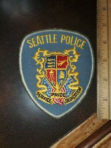 Vintage Police Department Patch Seattle Police | eBay